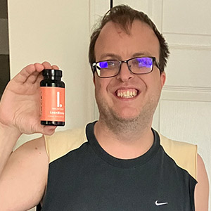 Verified customer testimonial: LeanBiome supplement - Boosting my energy levels and promoting gut balance